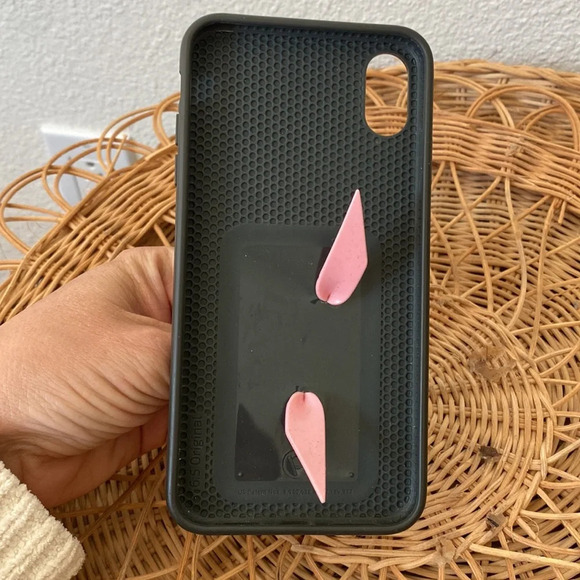 Floral pink Loopy case - iPhone X - Picture 2 of 4